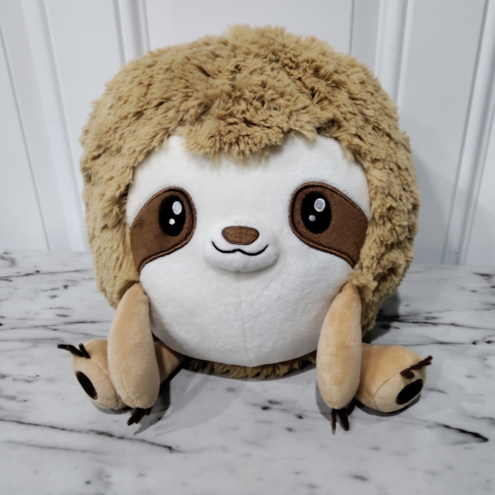 Squishable sloth stuffed animal toy 7in.